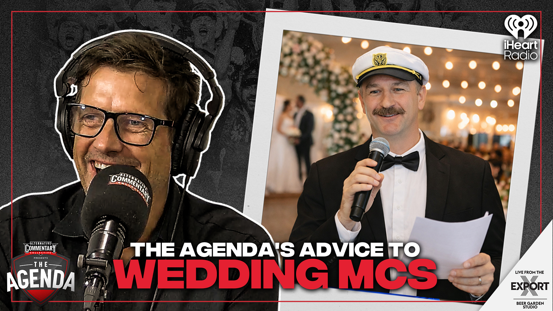 🎥 WATCH: The Agenda's advice to wedding MCs...