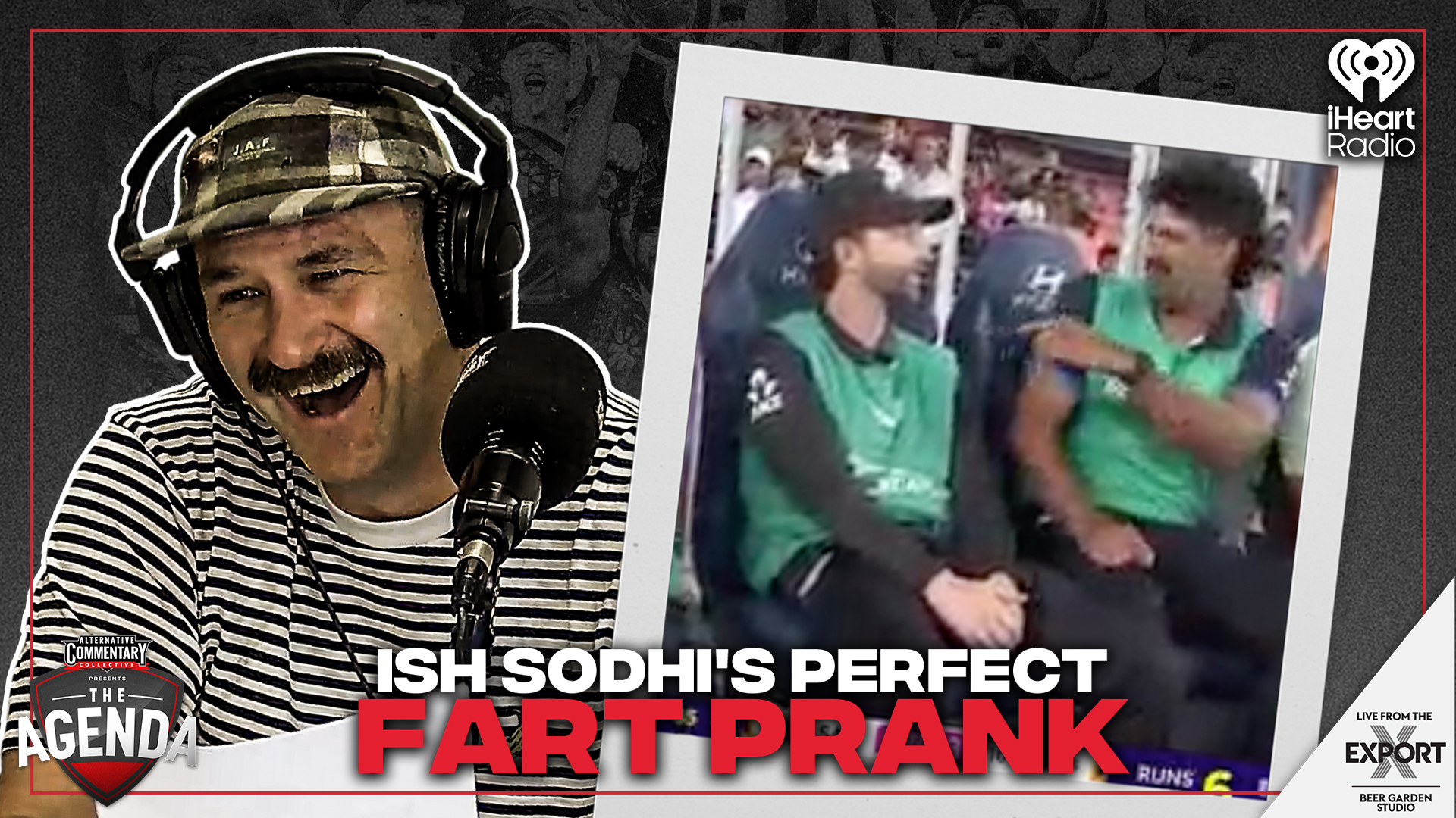 Ish Sodhi's perfect fart prank