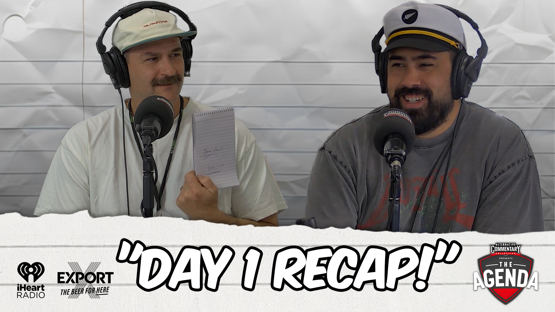 🎥 "Day 1 Recap" - The Agenda Podcast (Full Video Episode)