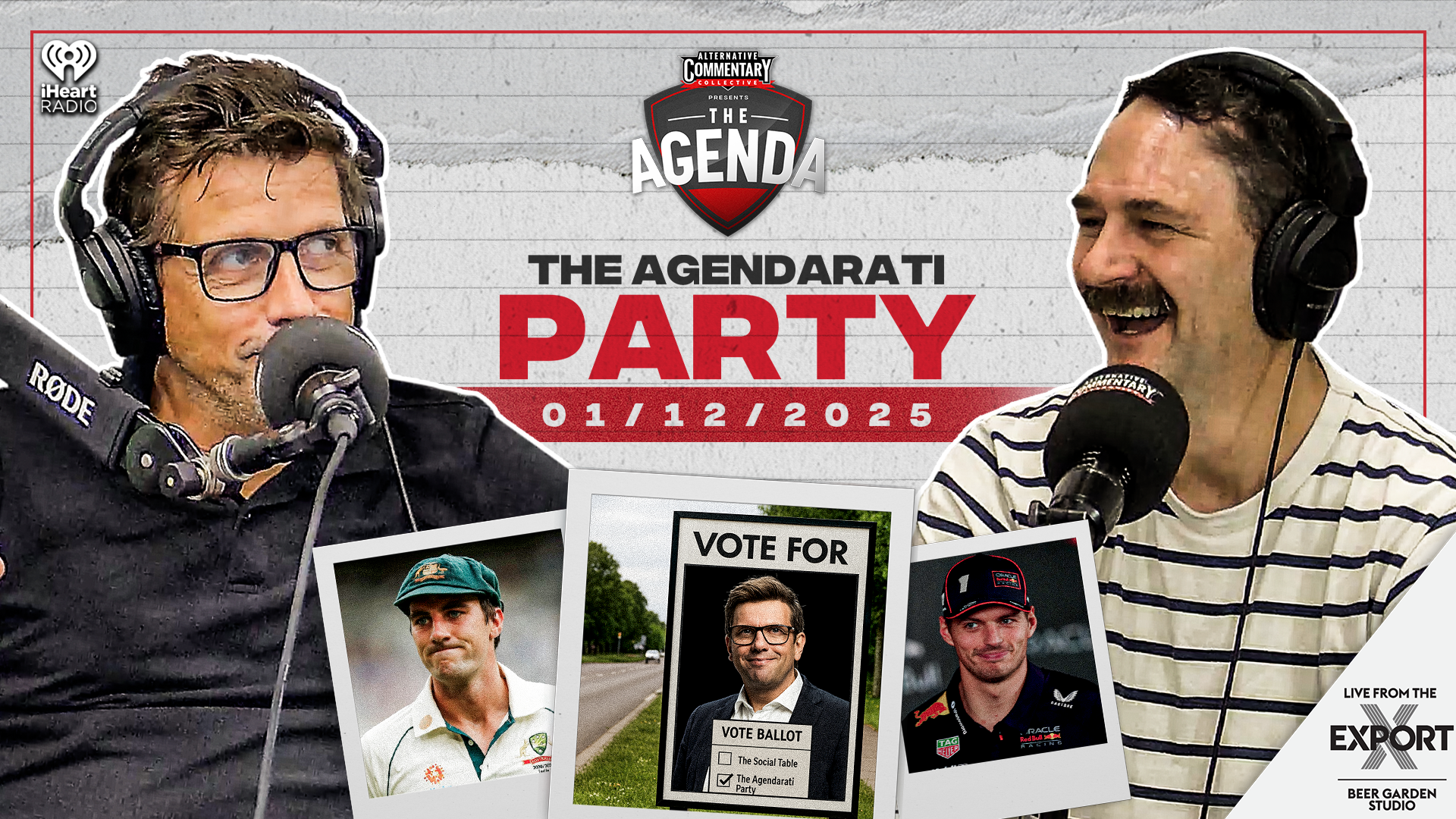 🎙️ LISTEN: "The Agendarati Party"
