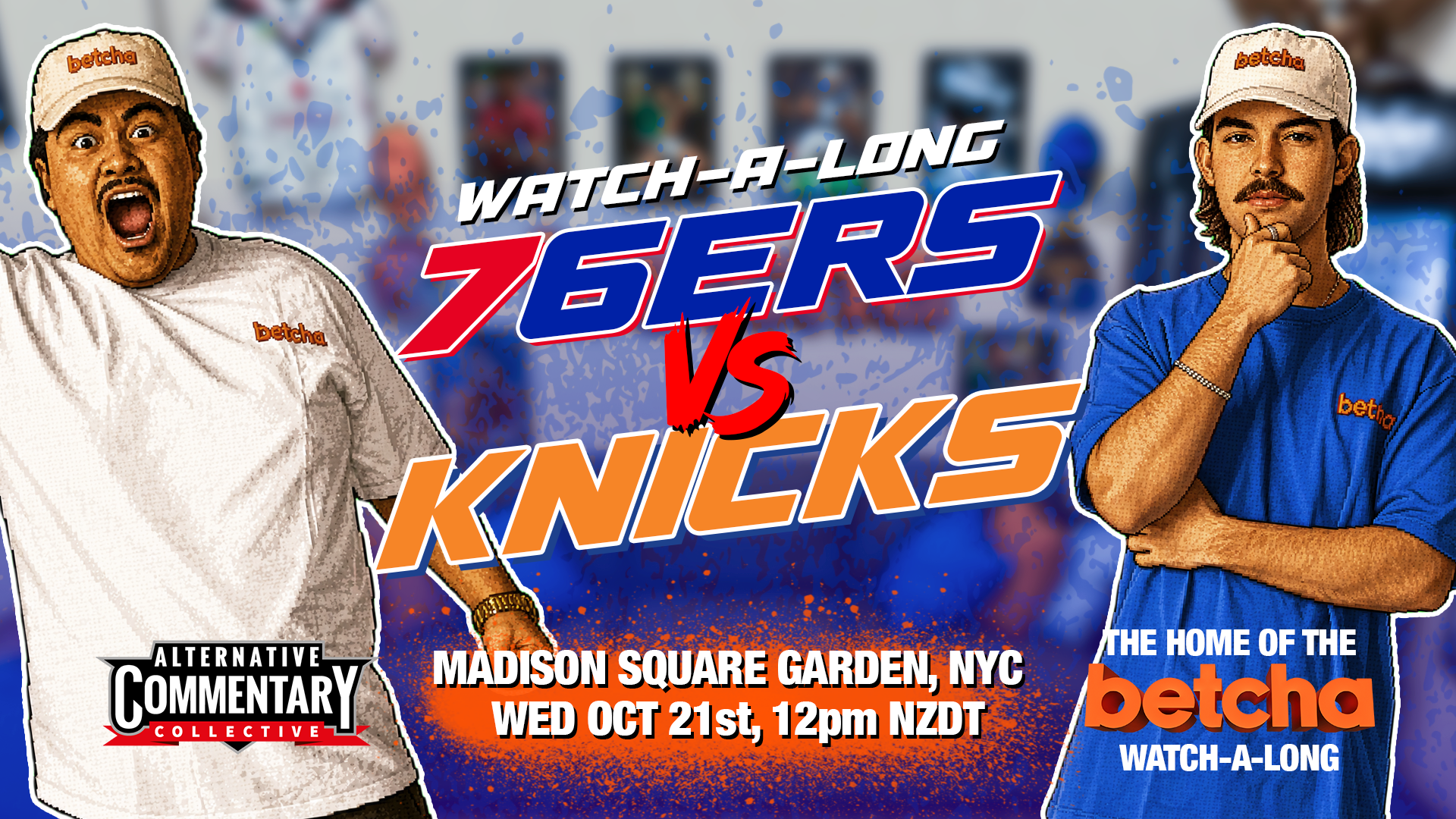 betcha Lounge Watch-A-Long |  76ers Vs Knicks