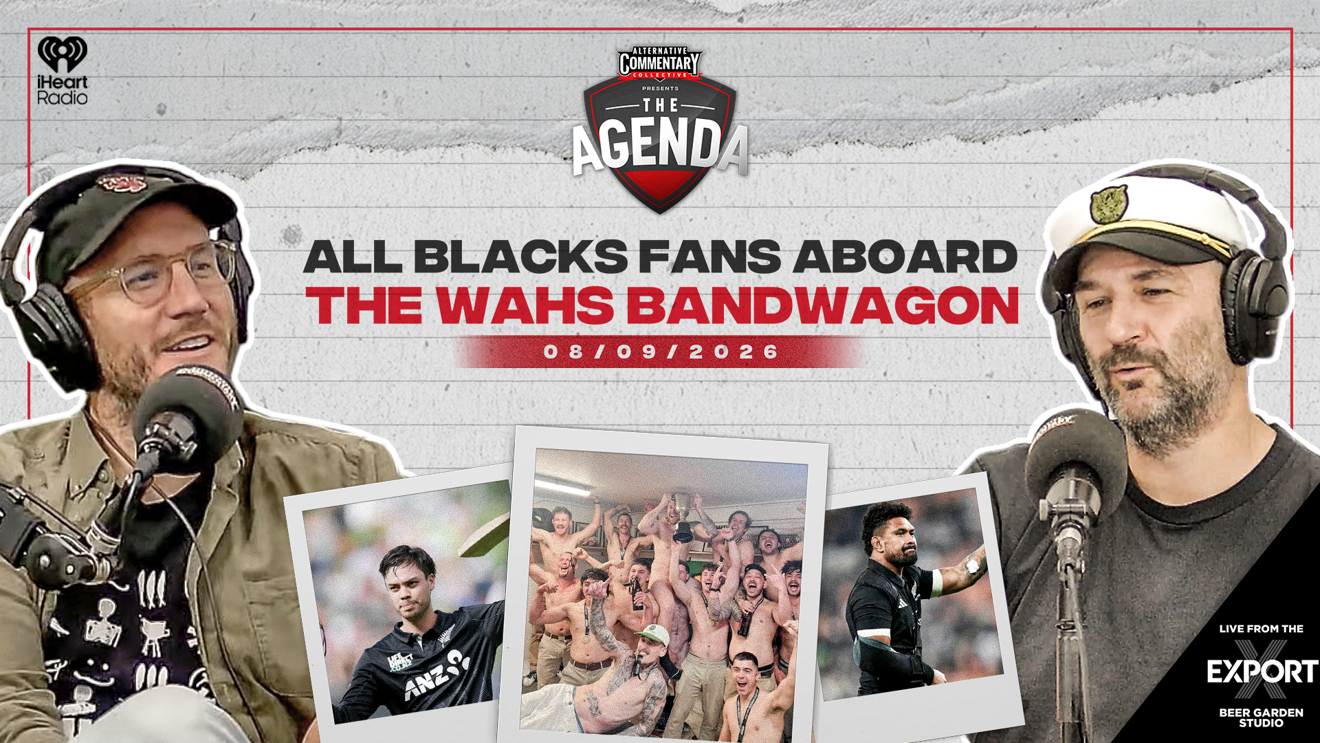 🎧 LISTEN & 📺 WATCH: "All Blacks Fans Aboard The Wahs Bandwagon"