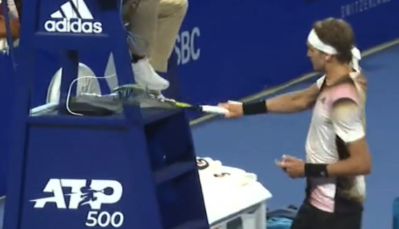 Tennis player booted from tournament for violent attack on umpire