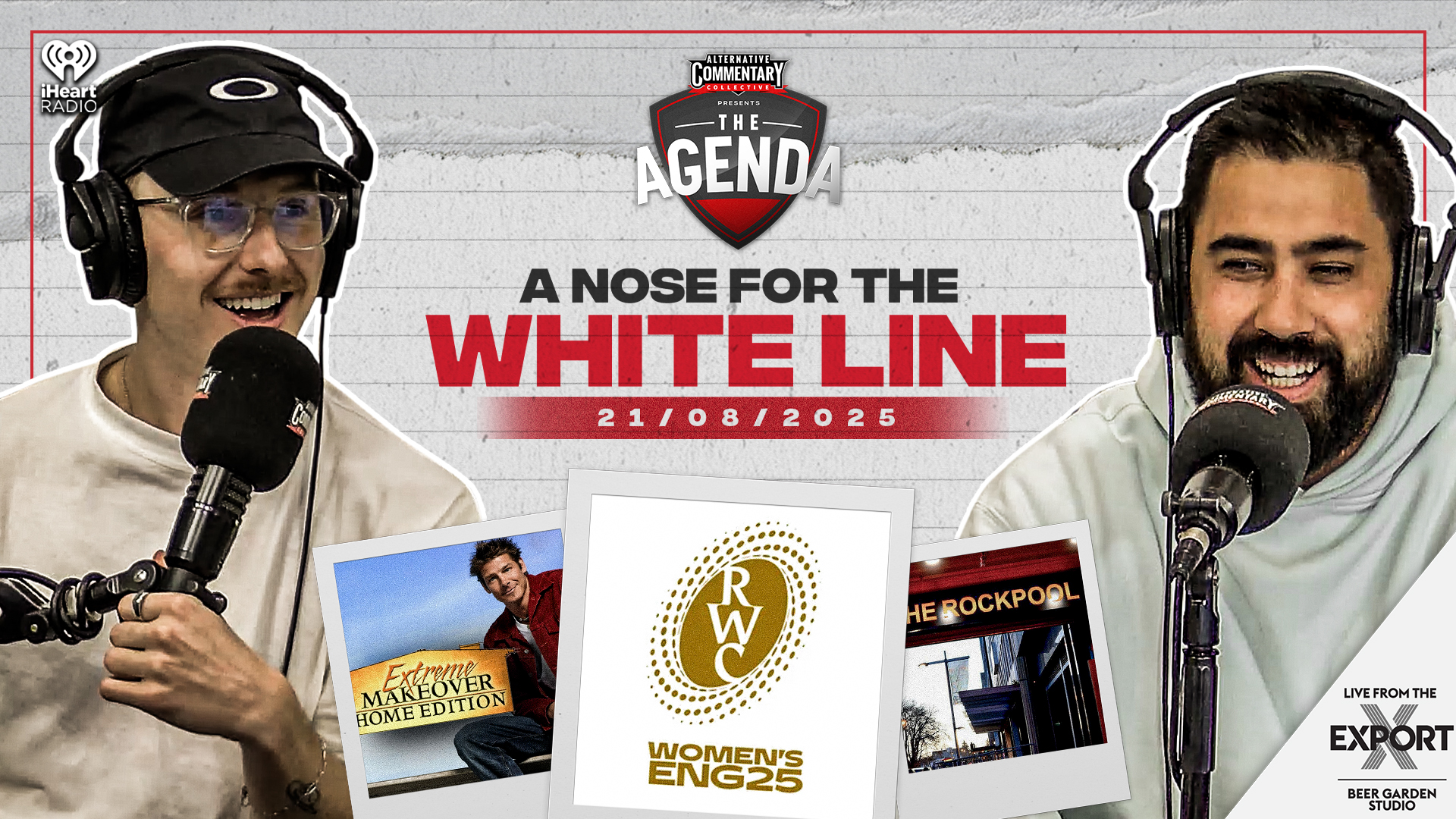 🎥 WATCH: "A Nose For The White Line" - The Agenda Podcast (Full Video Episode)