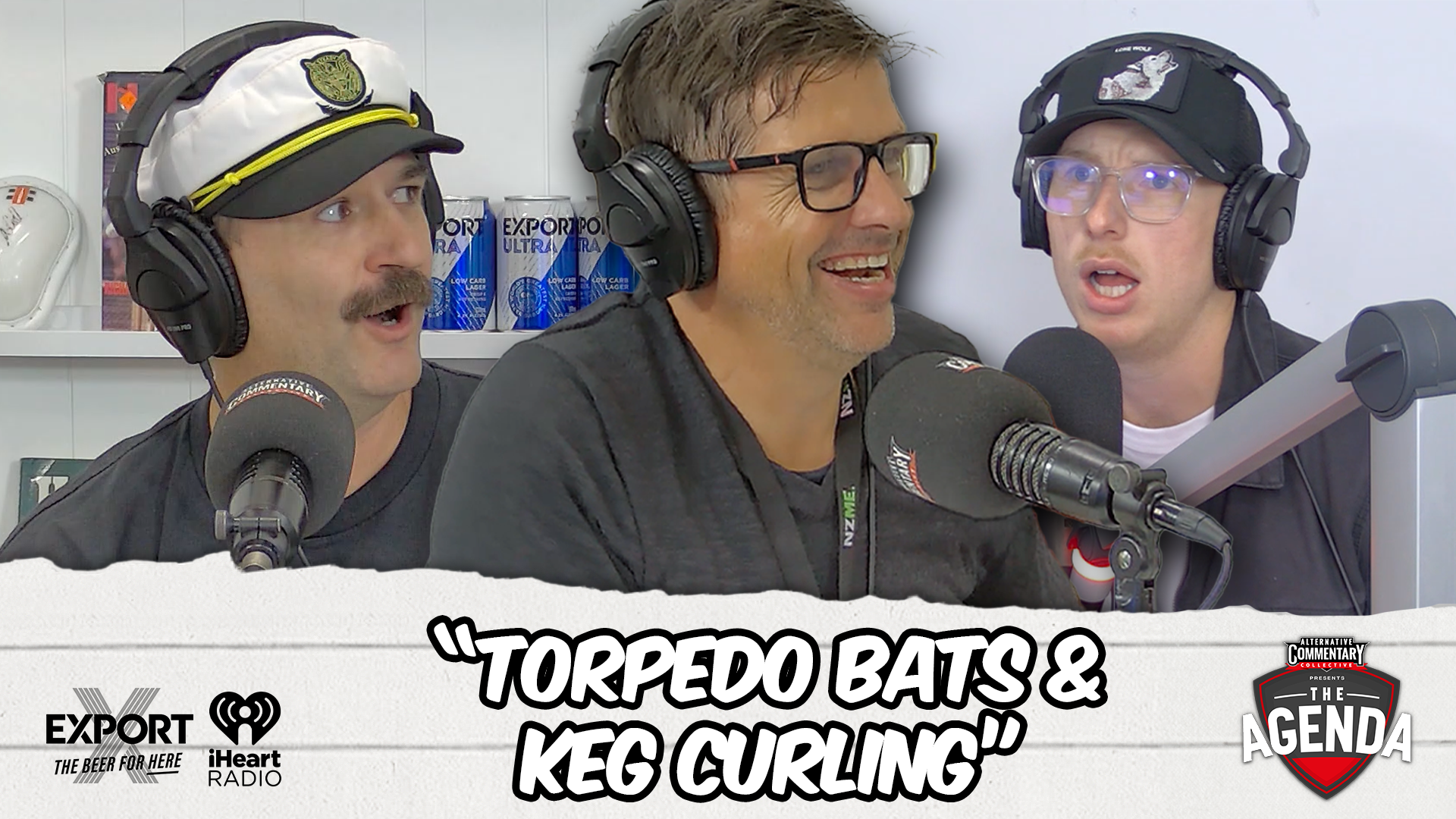 🎥 WATCH: "Torpedo Bats & Keg Curling" - The Agenda Podcast (Full Video Episode)