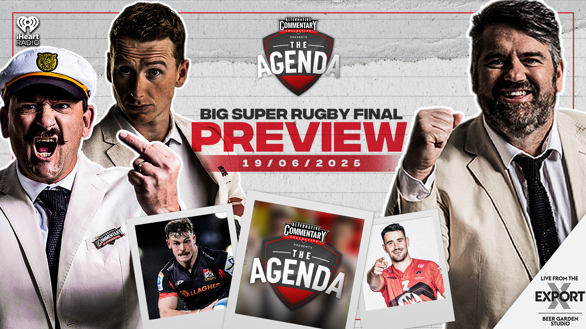 🎥 WATCH: "Big Super Rugby Final Preview" - The Agenda Podcast (Full Video Episode)