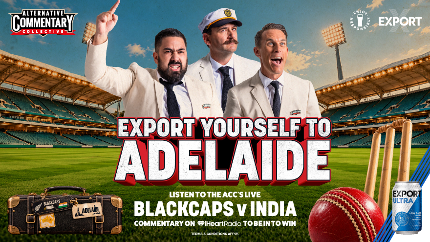Watch the BLACKCAPS take on Australia LIVE at the Adelaide Oval