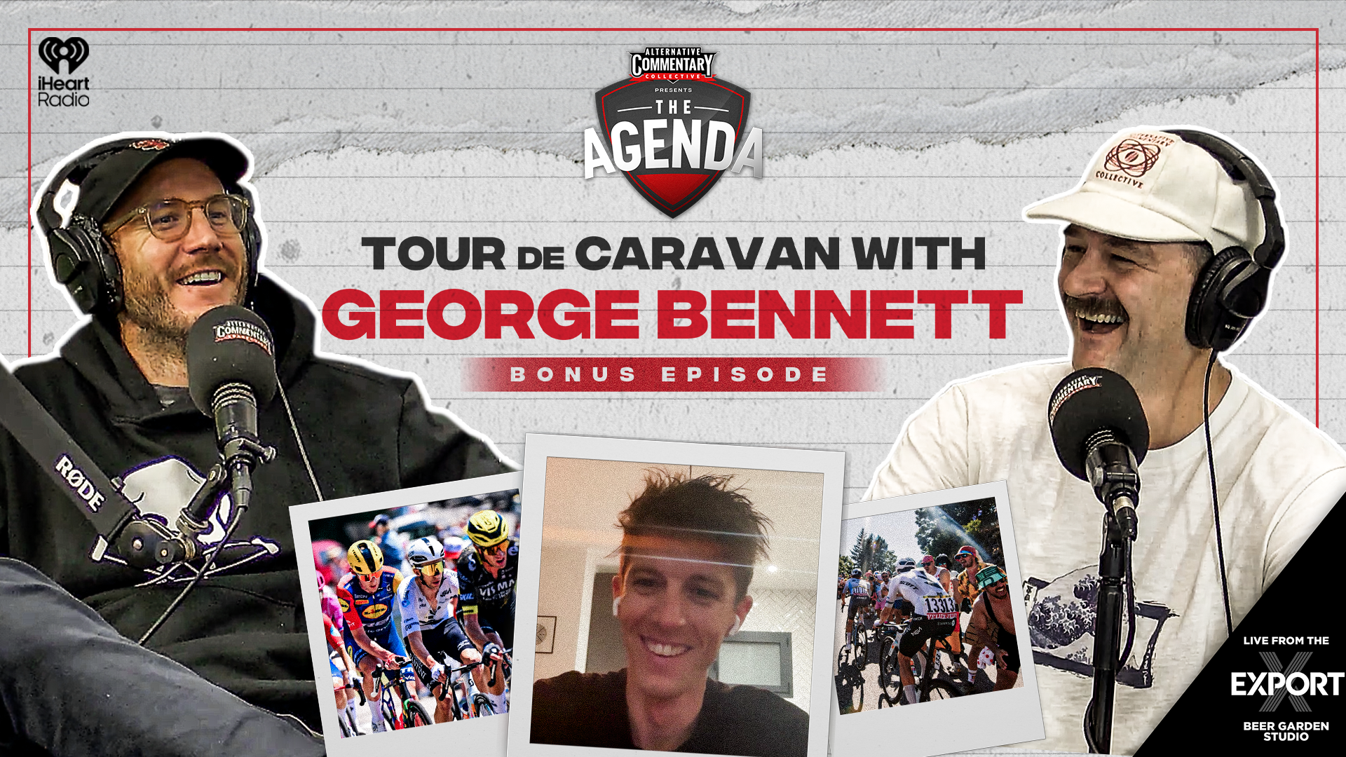 🎧 LISTEN & 📺 WATCH: "Tour de Caravan With George Bennett"