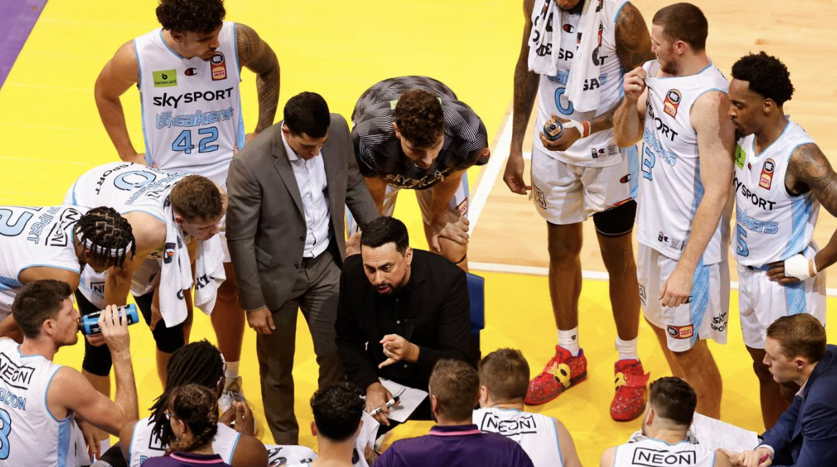 New Zealand Breakers play down win over Sydney Kings in NBL Grand Final opener