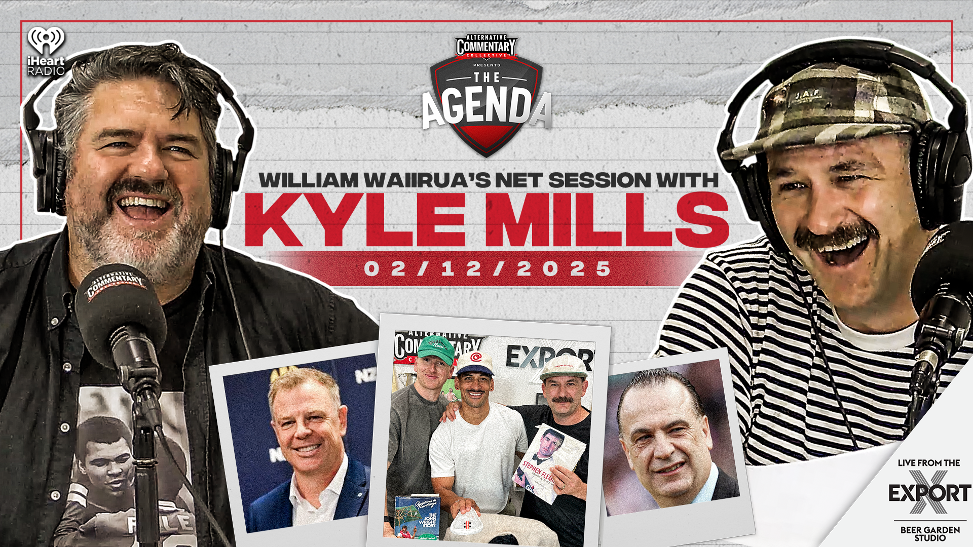 🎙️ LISTEN: "William Waiirua's Net Session With Kyle Mills"