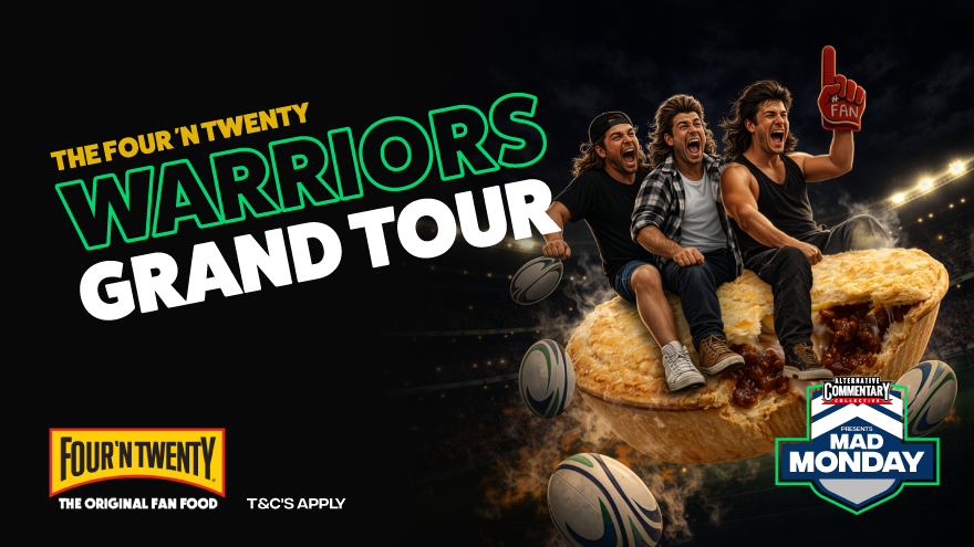 WIN The Four ‘N Twenty Warriors Grand Tour