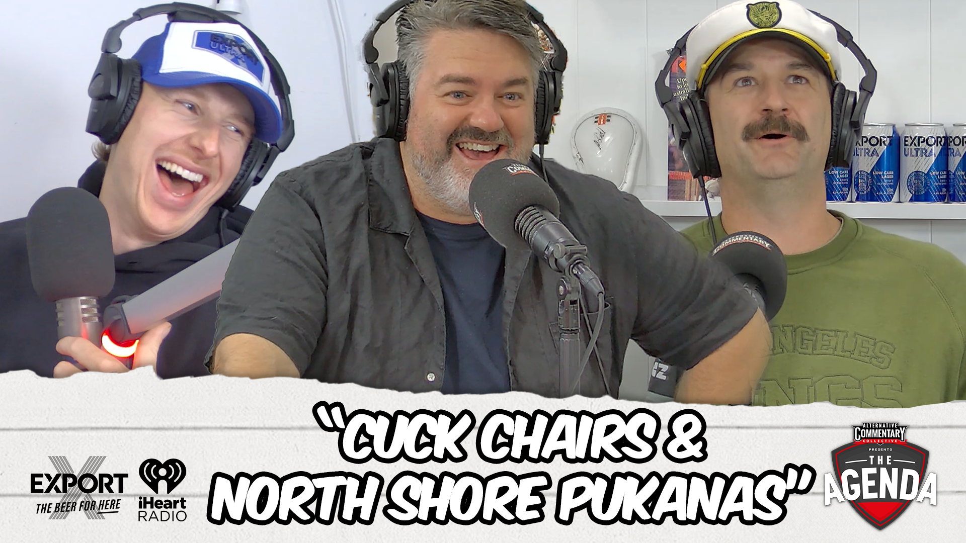 🎥 WATCH: "Cuck Chairs & North Shore Pukanas" - The Agenda Podcast (Full Video Episode)