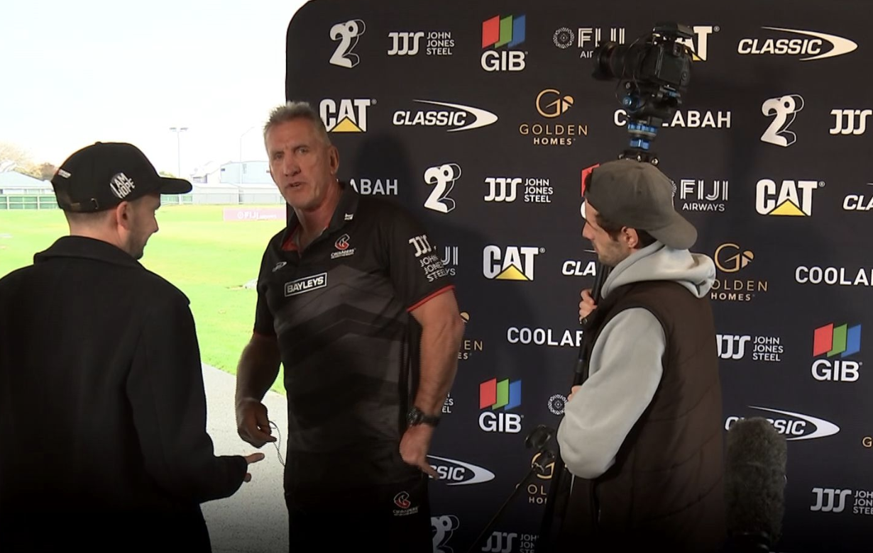 📰 Crusaders CEO apologises to reporter for Coach calling him a "c*nt"