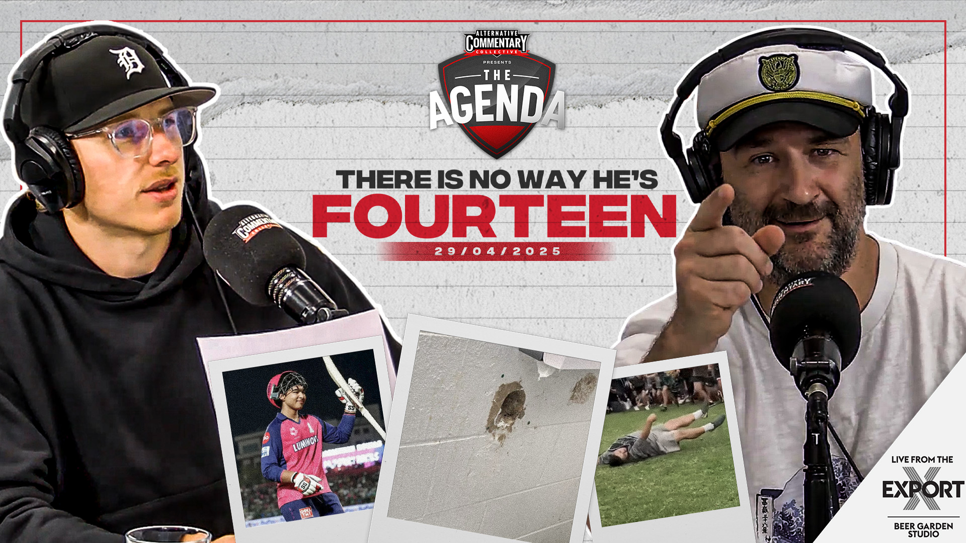 🎥 WATCH: "There Is No Way He's Fourteen" - The Agenda Podcast (Full Video Episode)