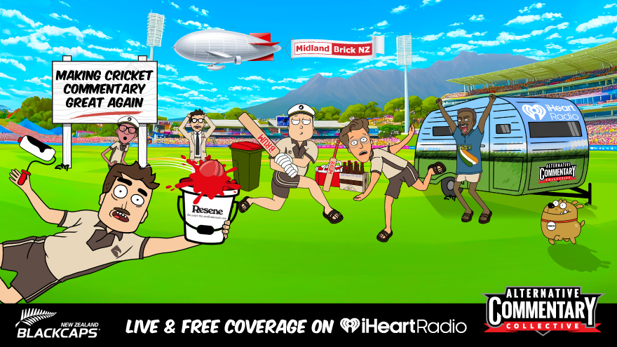 The ACC brings you LIVE & FREE Black Caps commentary this Summer!