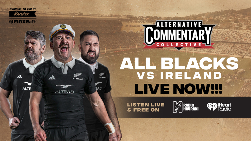 The ACC's Champagne Rugby brings you LIVE & FREE All Blacks commentary!