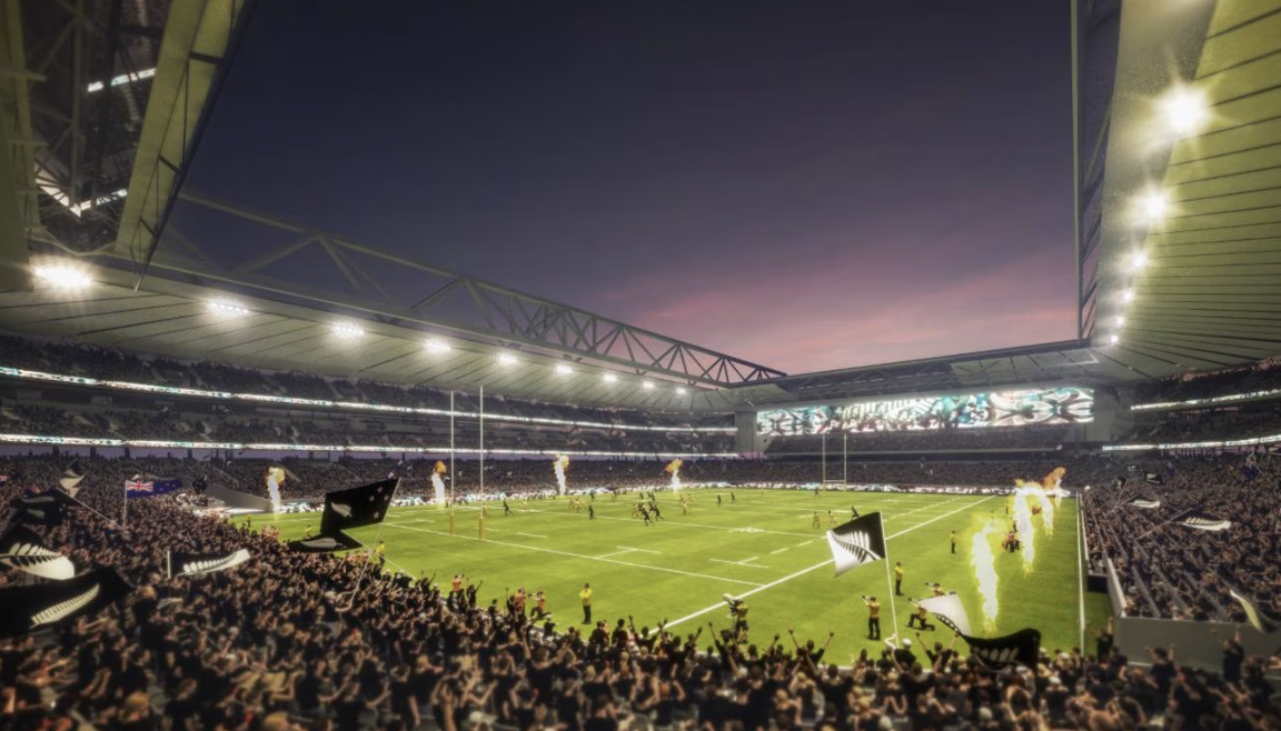 Eden Park stadium unveils field-of-dreams vision including a roof
