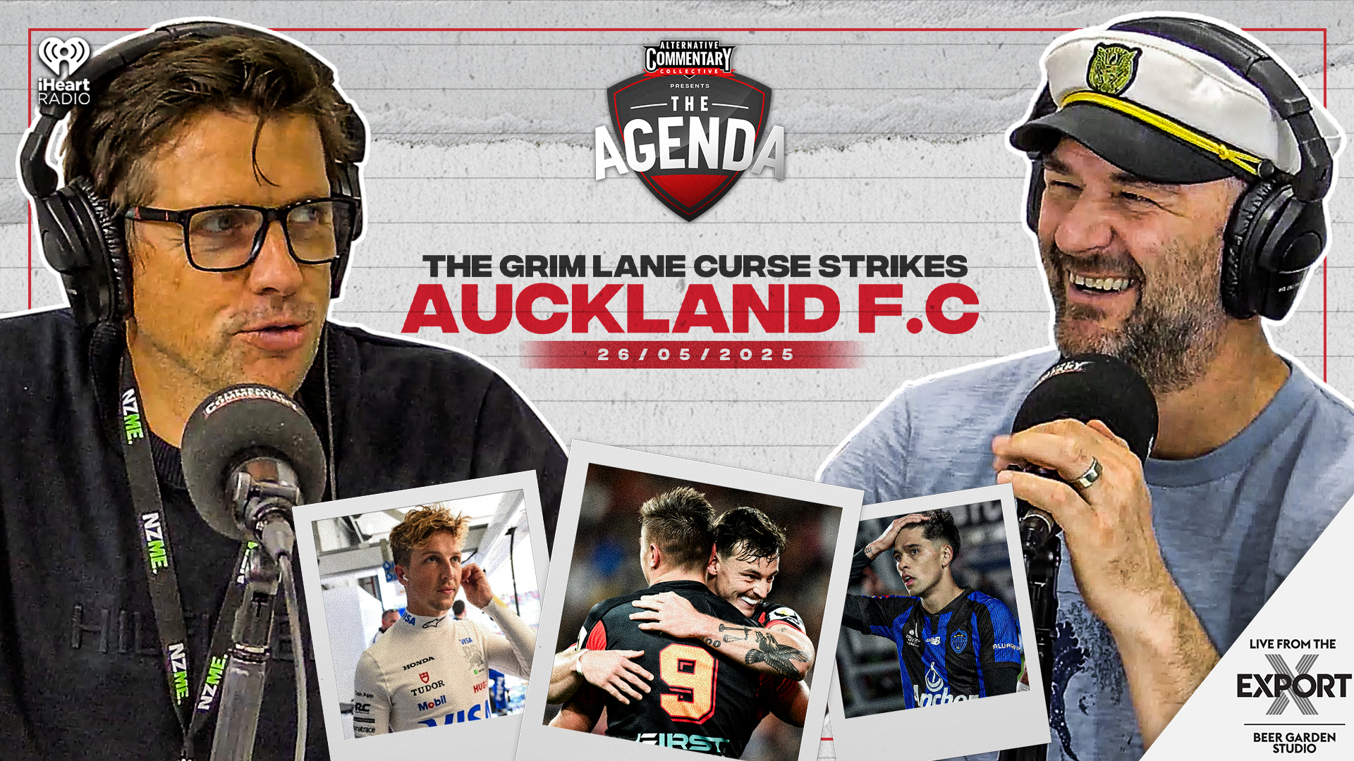 🎥 WATCH: "The Grim Lane Curse Strikes Auckland F.C" - The Agenda Podcast (Full Video Episode)