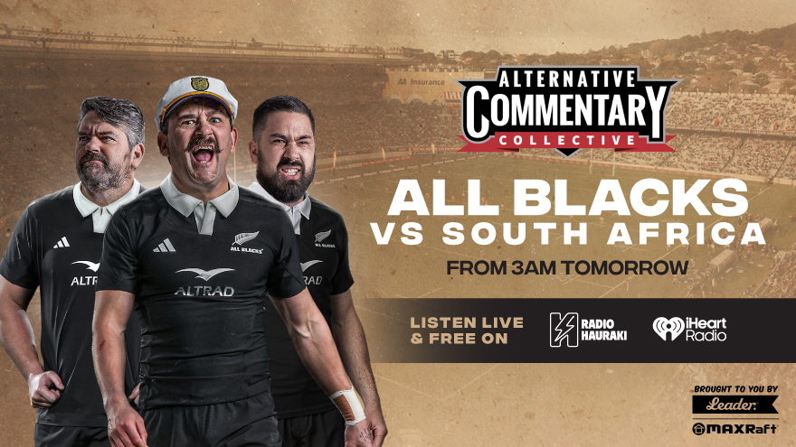 The ACC's Champagne Rugby brings you LIVE & FREE All Blacks commentary!