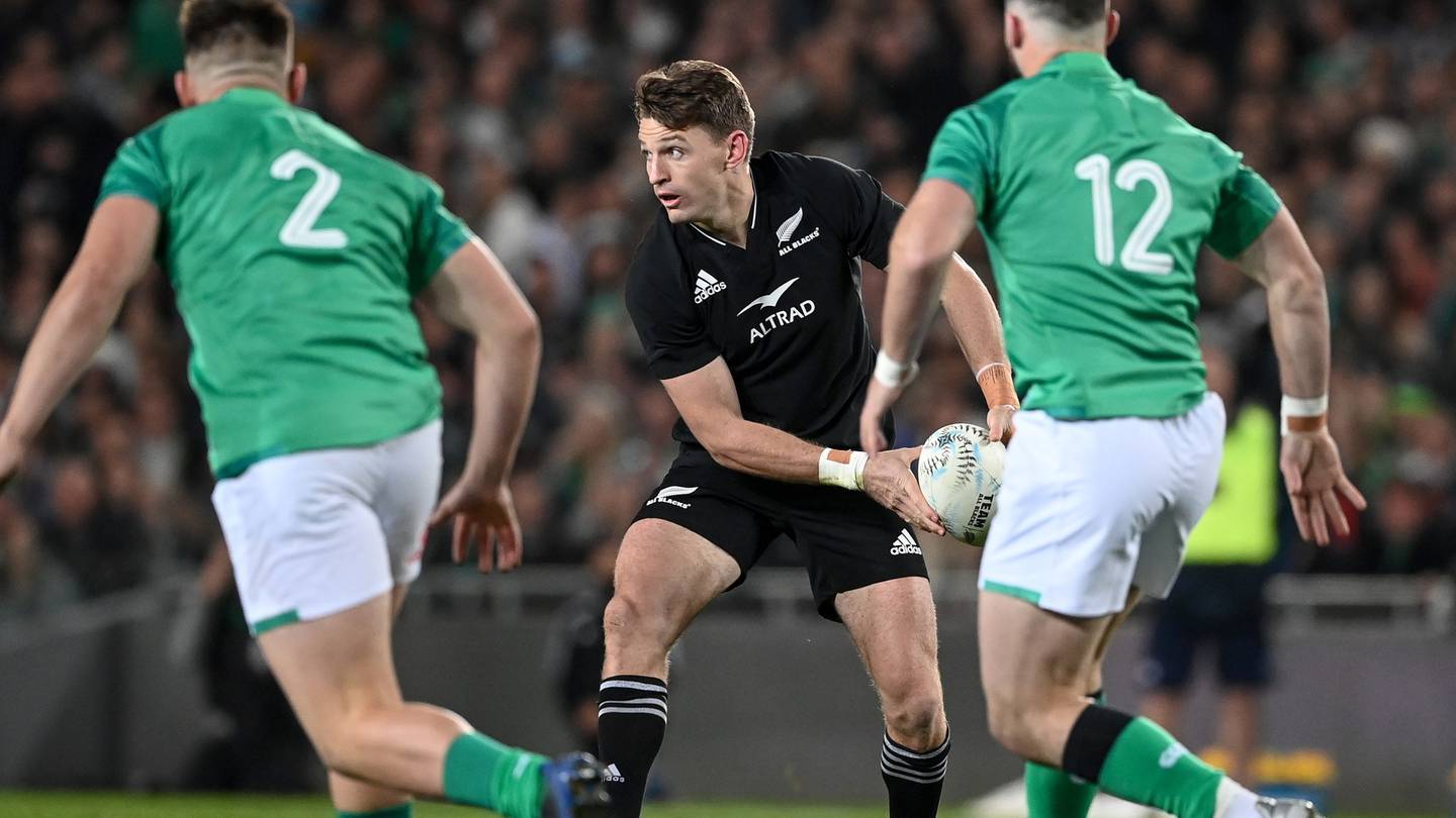 All Blacks dominate Ireland in first test at Eden Park