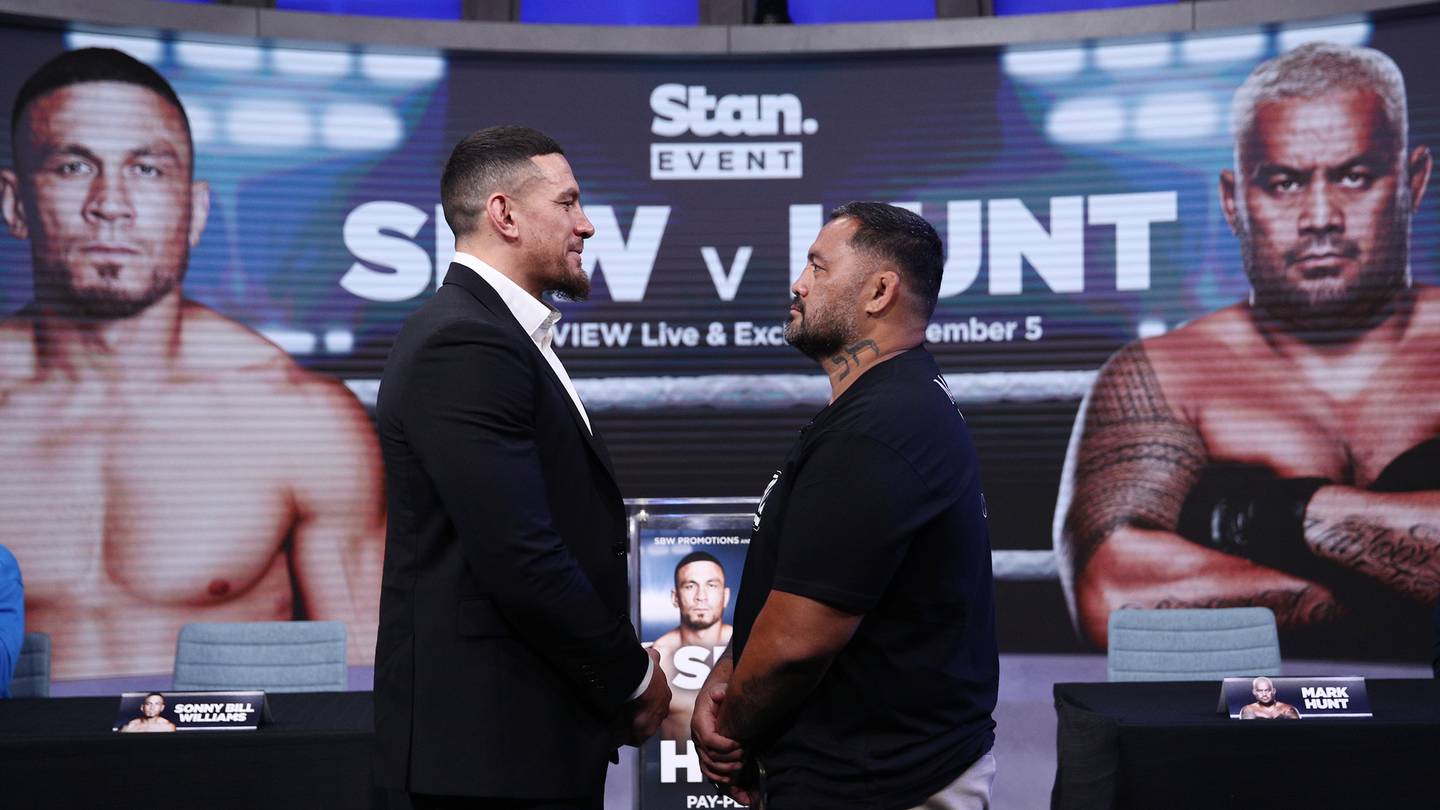 SBW & Mark Hunt to square off in the ring