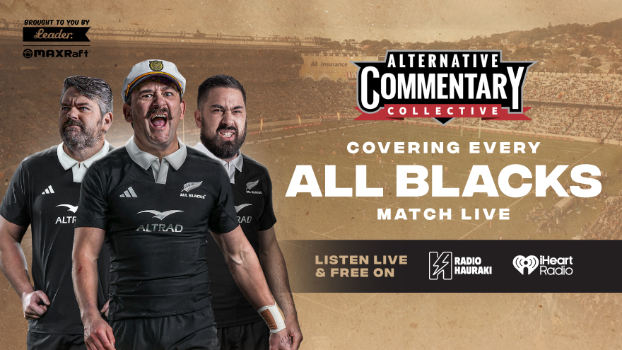 📻 LIVE & FREE commentary of the All Blacks! 