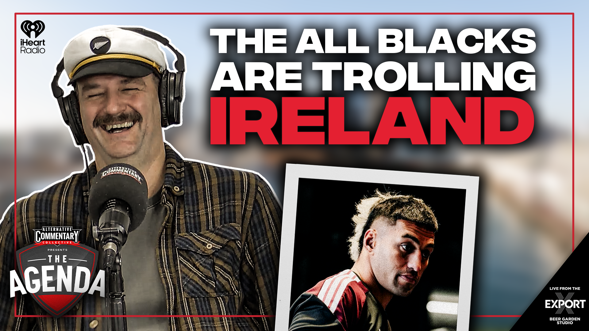 📺 WATCH: "Vale Sam Neill & The Irish Mind Games Begin" - The Agenda Podcast (Full Video Episode)
