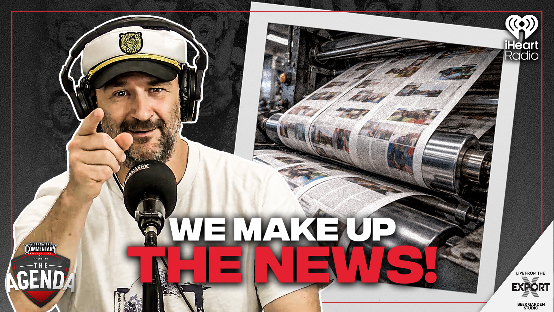 🎥 WATCH: "WE DON'T BREAK NEWS! WE MAKE UP THE NEWS!"