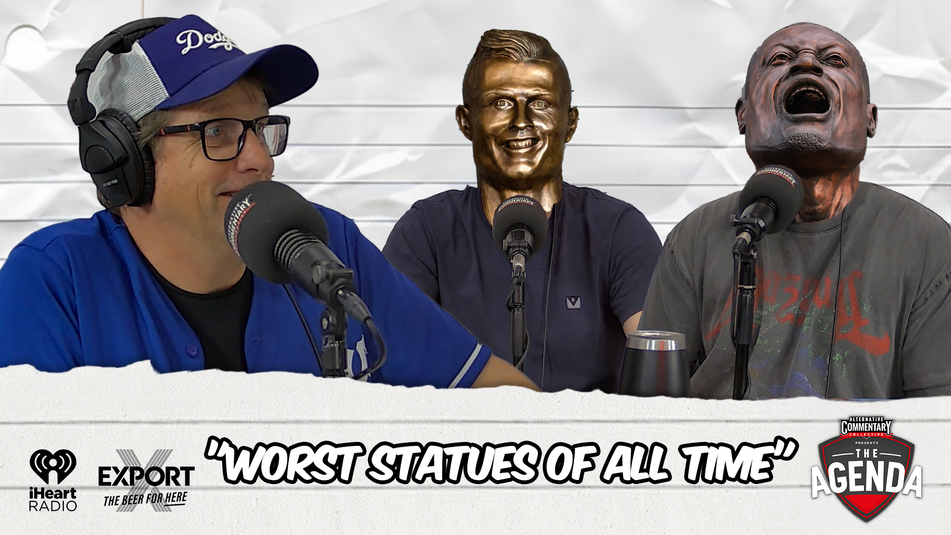 🎥 "Worst Statues Of All Time" - The Agenda Podcast (Full Video Episode)