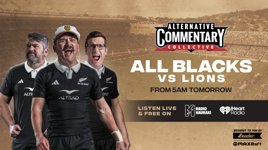 The ACC's Champagne Rugby brings you LIVE & FREE All Blacks commentary!