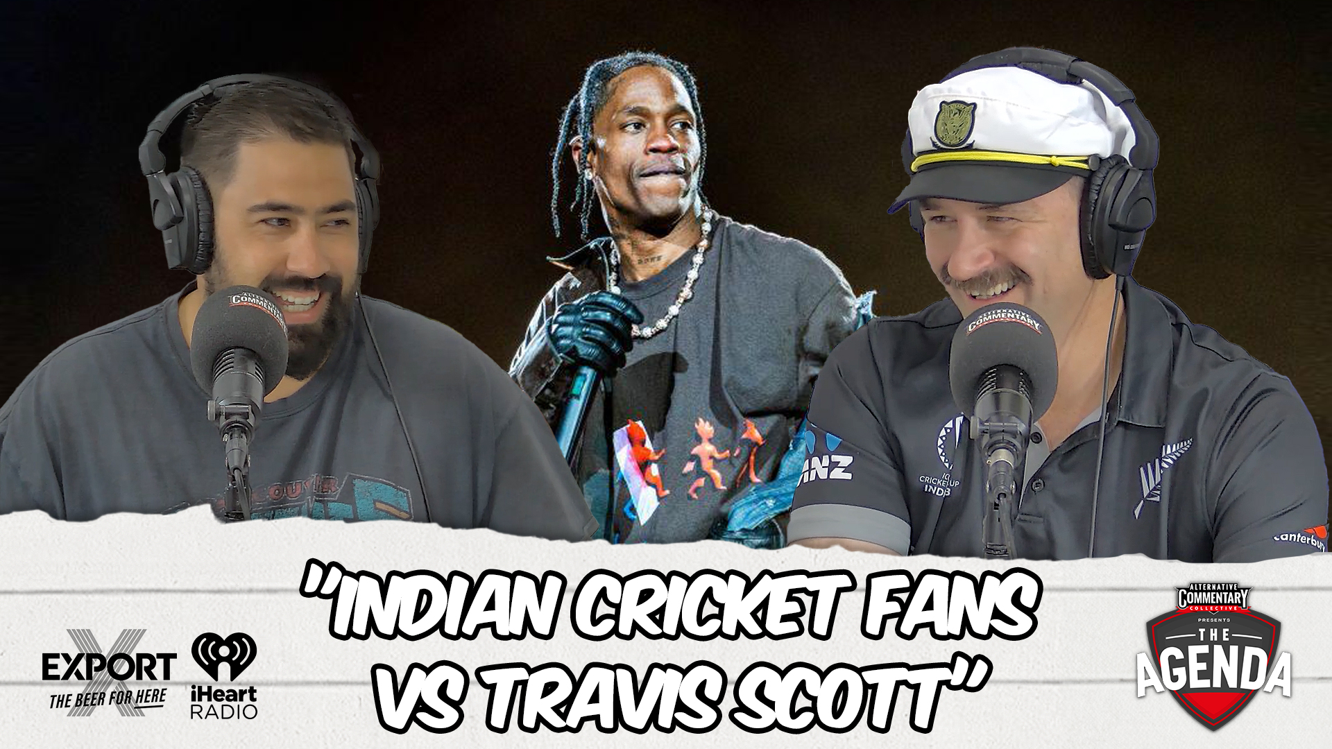 🎥 WATCH: "Indian Cricket Fans Vs Travis Scott" - The Agenda Podcast (Full Video Episode)