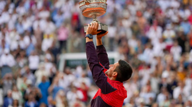 📰 No 23! Djokovic stands alone after French Open win