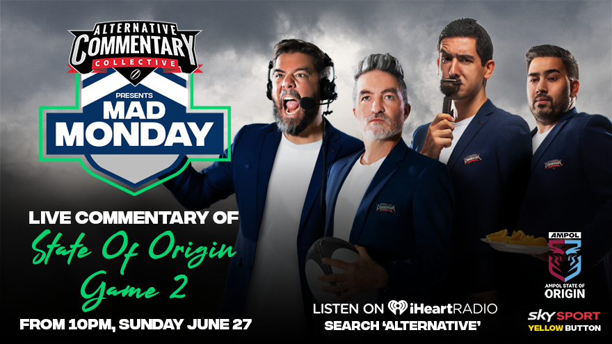 Mad Monday Podcast - Bunker Episode: State Of Origin - Game 2