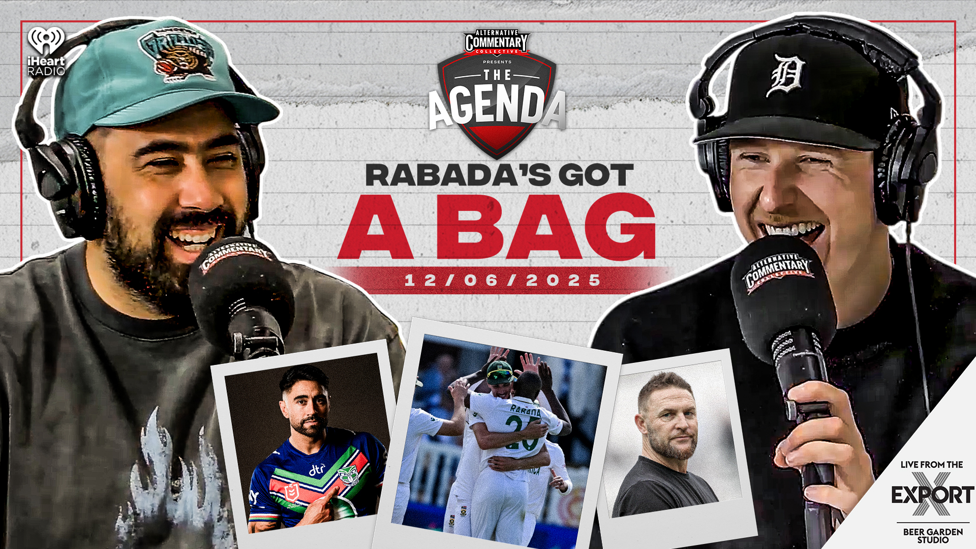 🎥 WATCH: "Rabada's Got A Bag" - The Agenda Podcast (Full Video Episode)