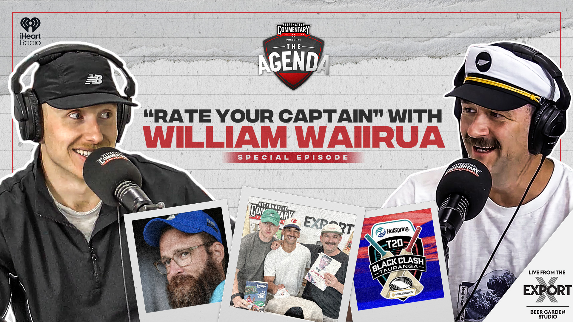 🎙️ LISTEN: "Rate Your Captain With William Waiirua"