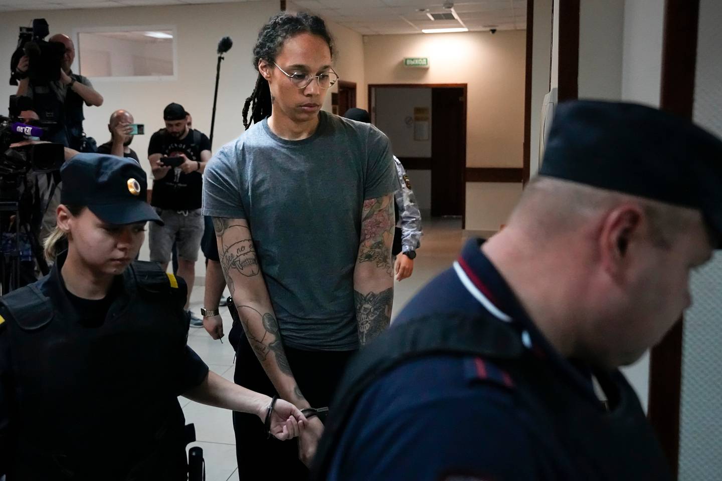 Brittney Griner sentenced to nine years in Russian prison