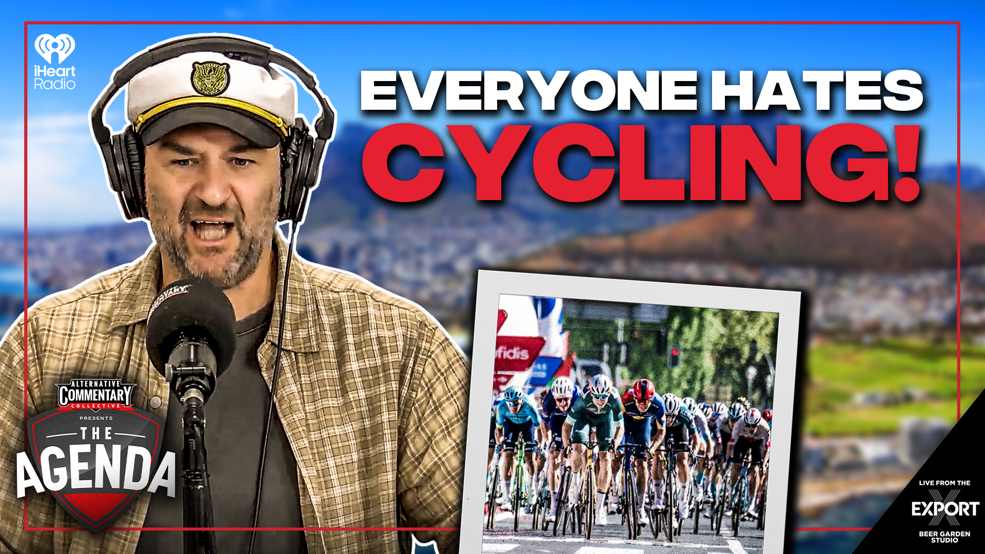 📺 WATCH: "All Blacks On Bikes And Nude Rob Rush" - The Agenda Podcast (Full Video Episode)