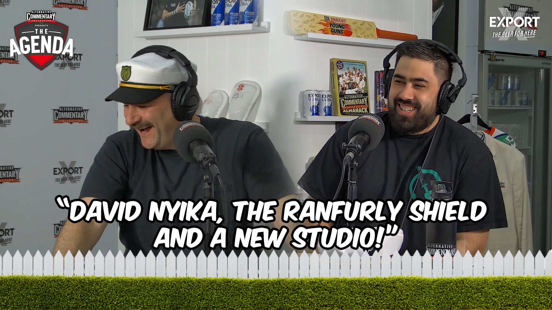 "David Nyika, The Ranfurly Shield And A New Studio!"