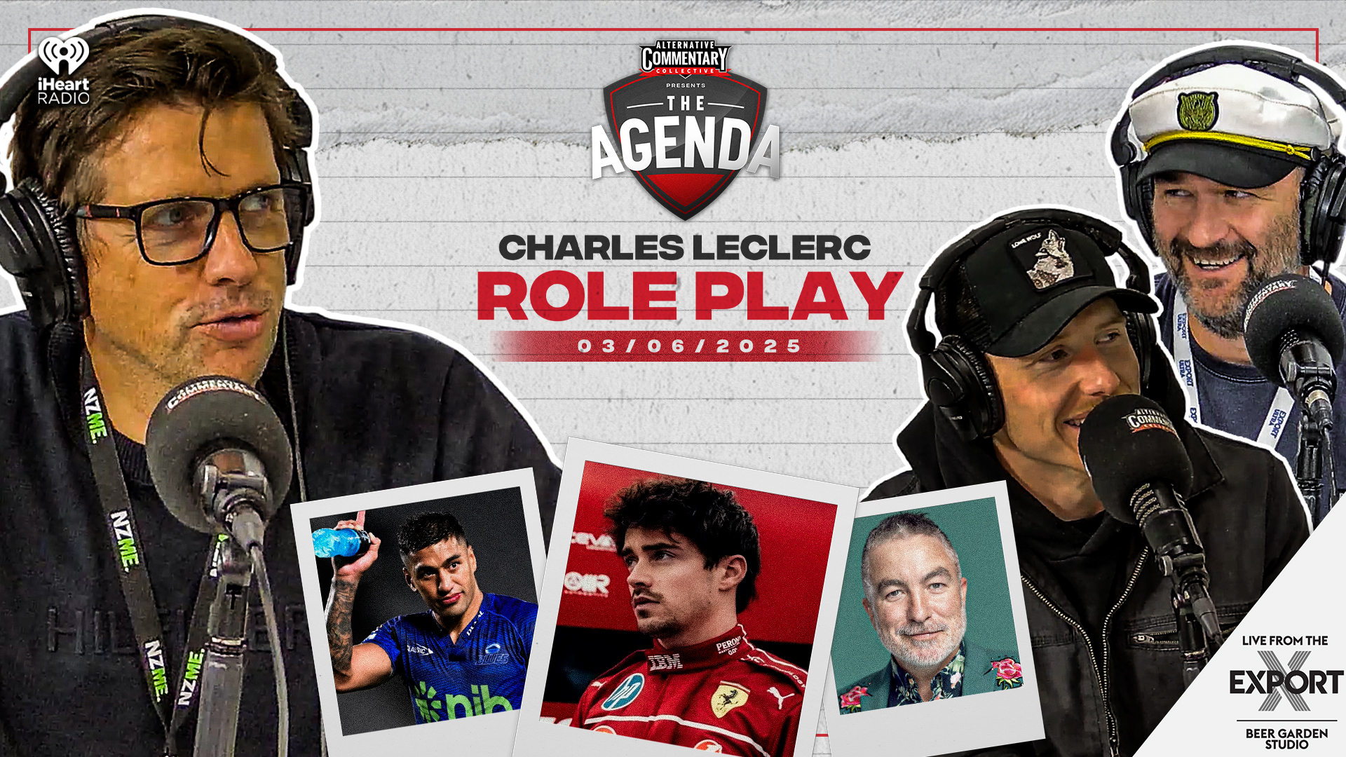 🎥 WATCH: "Charles Leclerc Role Play" - The Agenda Podcast (Full Video Episode)