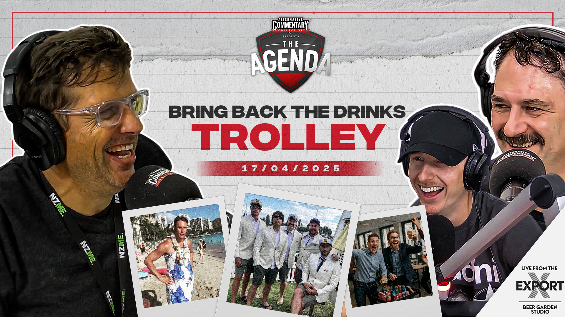 🎥 WATCH: "Bring Back The Drinks Trolley" - The Agenda Podcast (Full Video Episode)