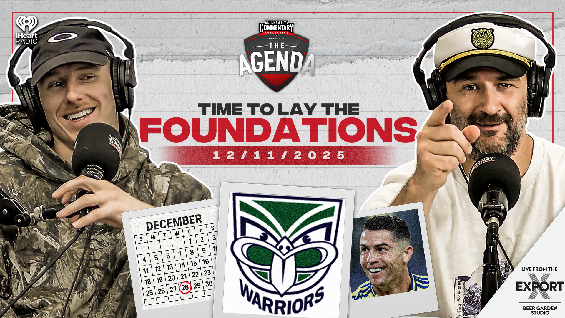 🎙️ LISTEN: "Time To Lay The Foundations"