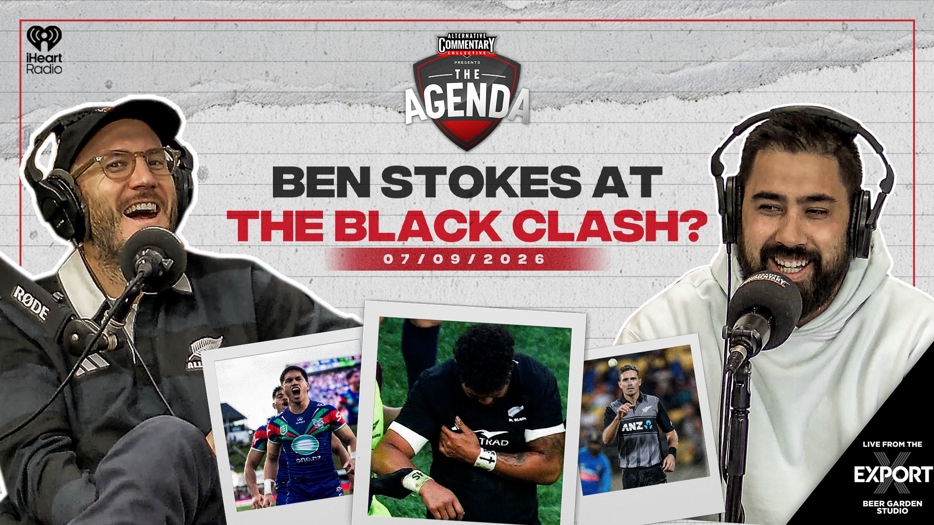 🎧 LISTEN: "Ben Stokes At The Black Clash?"