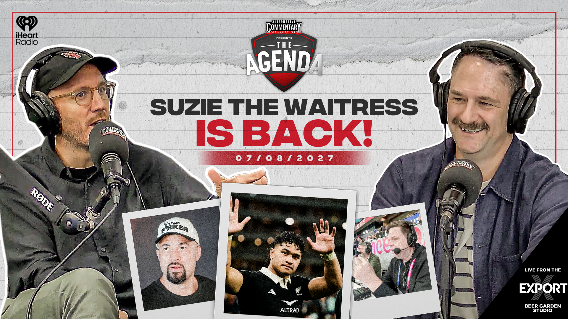 🎧 LISTEN & 📺 WATCH: "Suzie The Waitress Is Back!"
