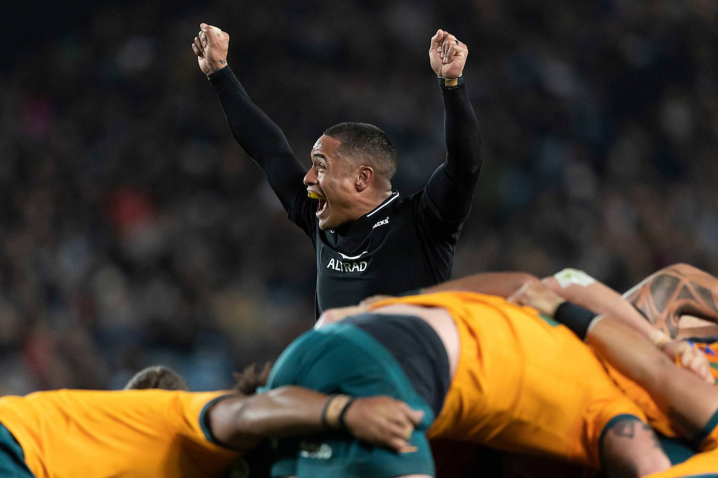 All Blacks crush Wallabies with familiar flex of muscle - win Rugby Championship