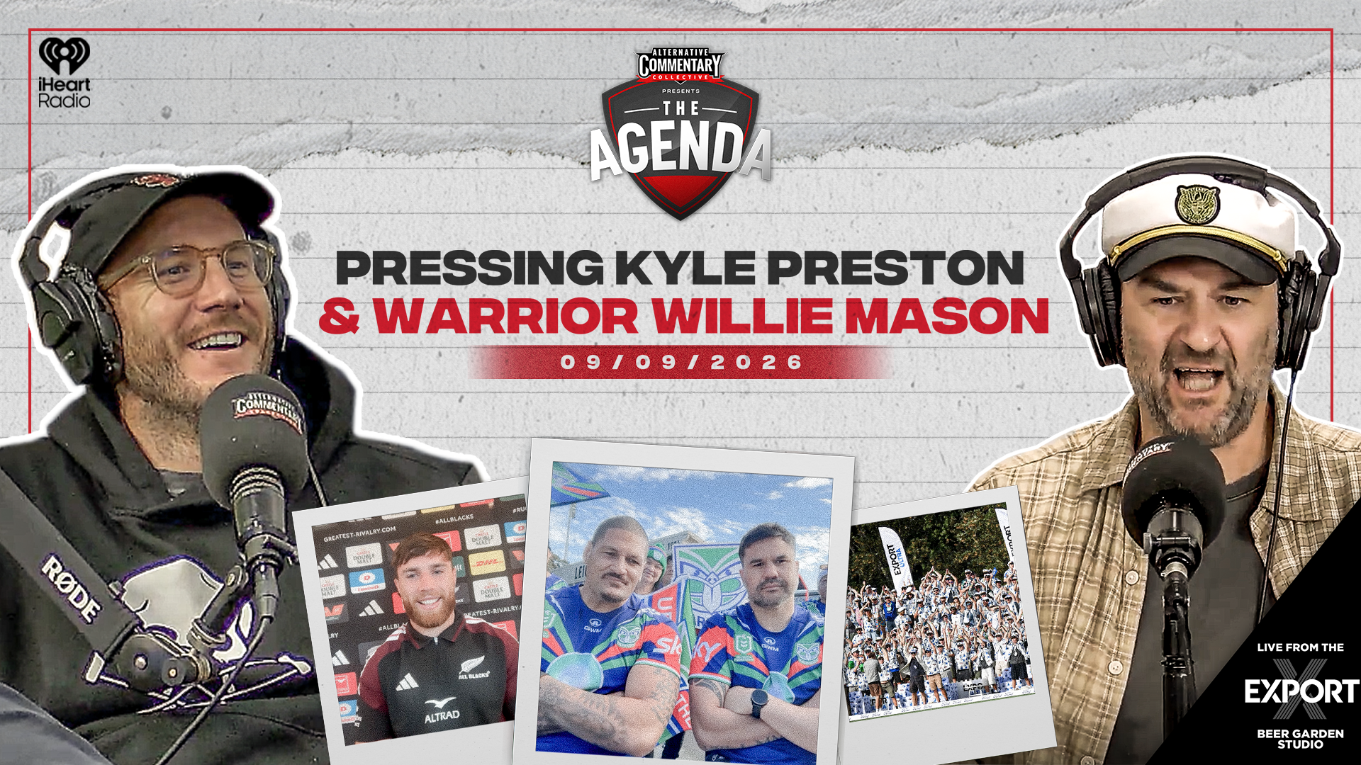 🎧 LISTEN: "Pressing Kyle Preston & Warrior Willie Mason"