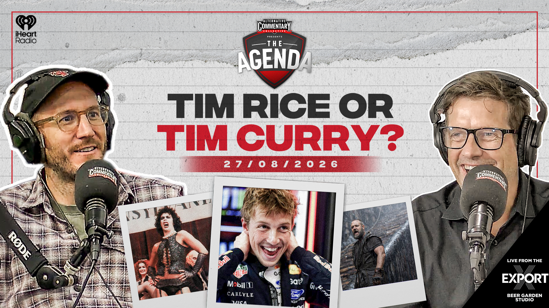 🎧 LISTEN & 📺 WATCH: "Tim Rice Or Tim Curry?"