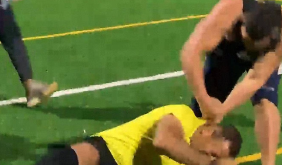 Man arrested for assault that left football ref’s jaw broken