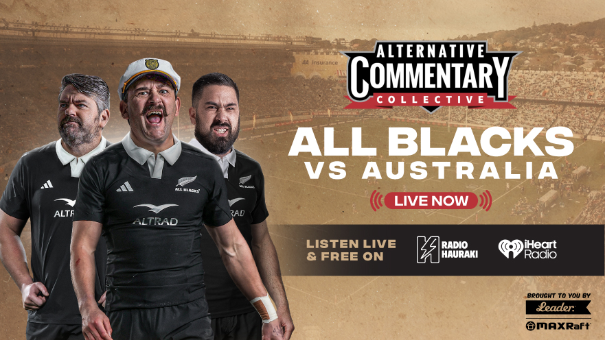 The ACC's Champagne Rugby brings you LIVE & FREE All Blacks commentary!