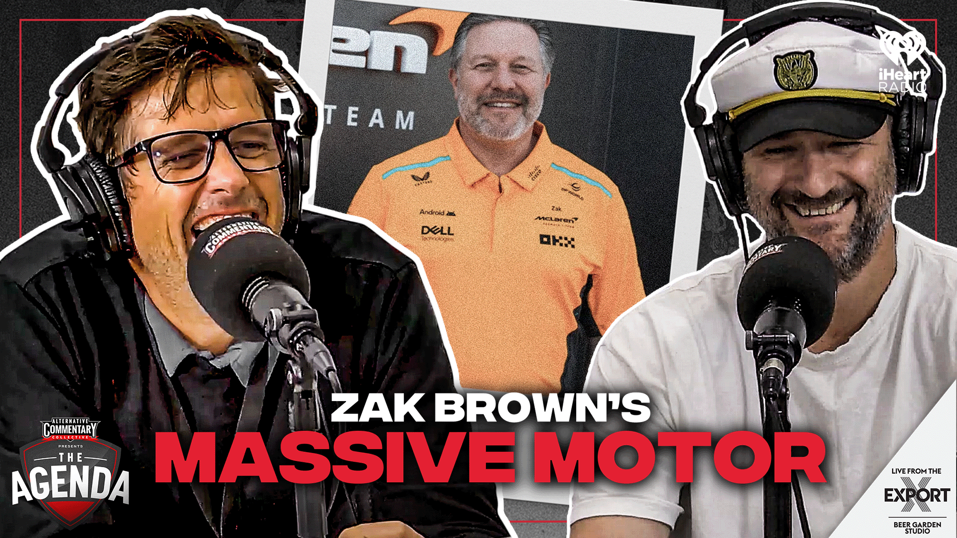 🎥 WATCH: The Agenda discuss Zak Brown's massive motor