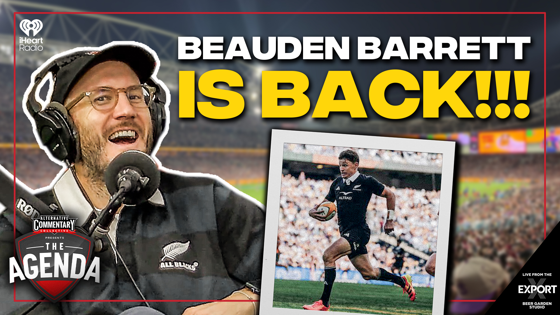 "Beauden Barrett Purple Patch" - The Agenda Podcast (Full Video Episode)
